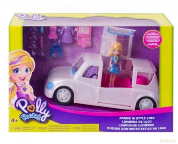 z pojazdem Polly Pocket Stylowa limuzyna [FIGURKA]