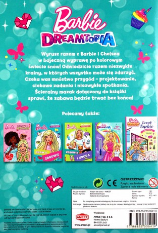 Barbie Dreamtopia Zadania do zmazywania [KSIĄŻKA]