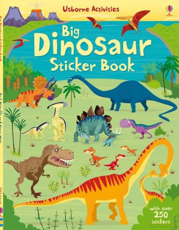 Big Dinosaur Sticker Book [KSIĄŻKA]