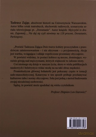 Dwie twarze kobiety - Zając Tadeusz [KSIĄŻKA]