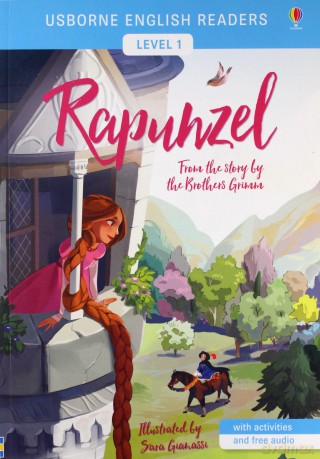 English Readers Level 1 Rapunzel [KSIĄŻKA]
