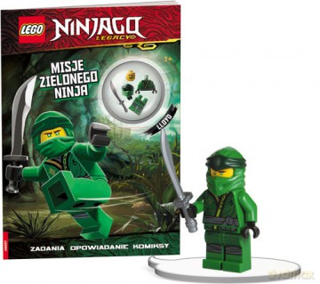 Lego Ninjago Misje Zielonego Ninja [KSIĄŻKA]