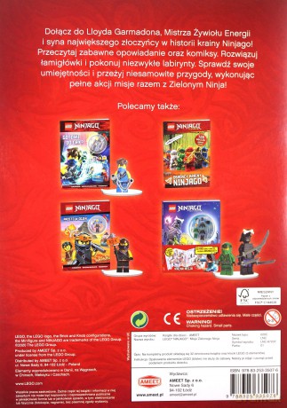 Lego Ninjago Misje Zielonego Ninja [KSIĄŻKA]