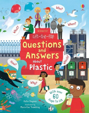 Lift-the-flap Questions and Answers about Plastic - Katie Daynes [KSIĄŻKA]