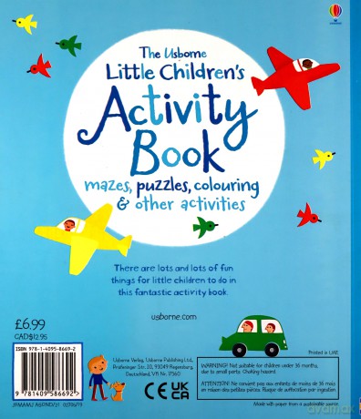 Little Childrens Activity Book - Fiona Watt [KSIĄŻKA]