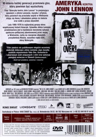 Ameryka kontra John Lennon [DVD]