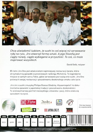 Jiro śni o sushi [DVD]