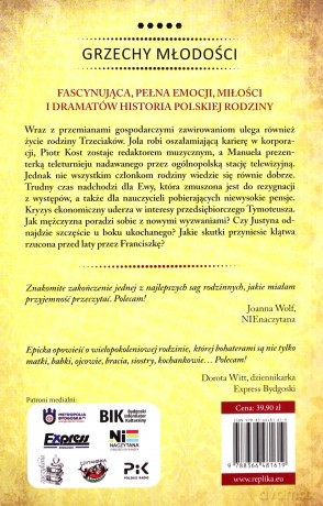 Pokłosie przekleństwa - Edyta Świętek [KSIĄŻKA]