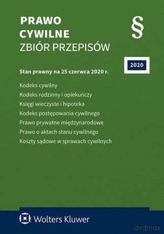 Prawo Cywilne Zbiór Przepisów [KSIĄŻKA]