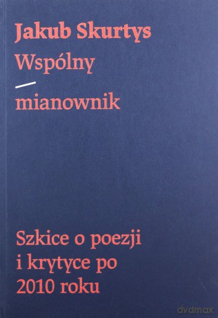 Wspólny mianownik - Jakub Skurtys [KSIĄŻKA]