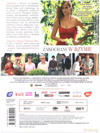Zakochani w Rzymie (booklet) [DVD]