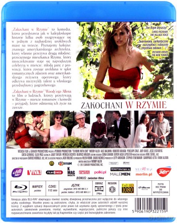 Zakochani w Rzymie [Blu-Ray]