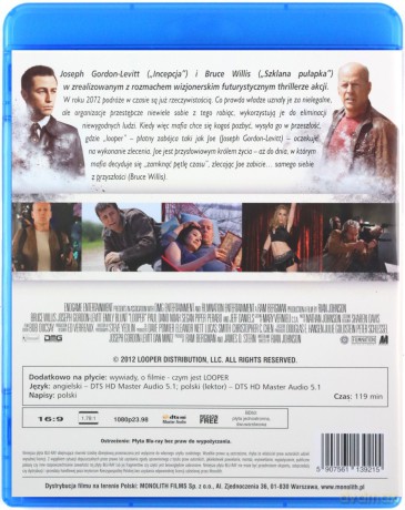 Looper - Pętla czasu [Blu-Ray]