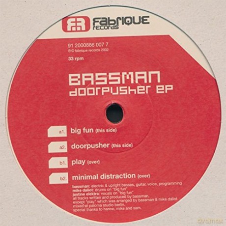 Bassman: Doorpusher Ep [Winyl]