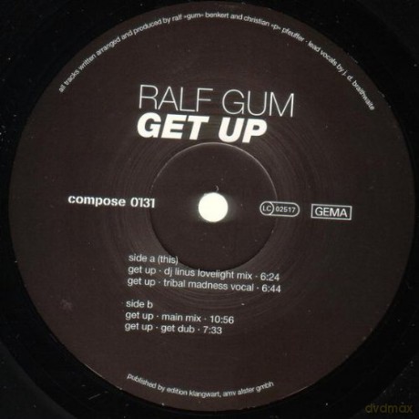Ralf Gum: Get Up [Winyl]