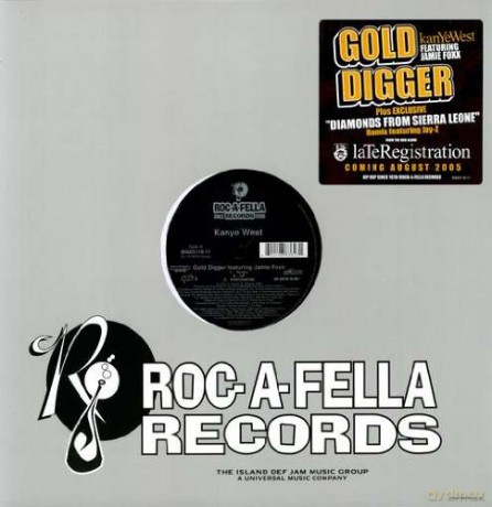 Kanye West: Gold Digger Ft Jamie Foxx [Winyl]