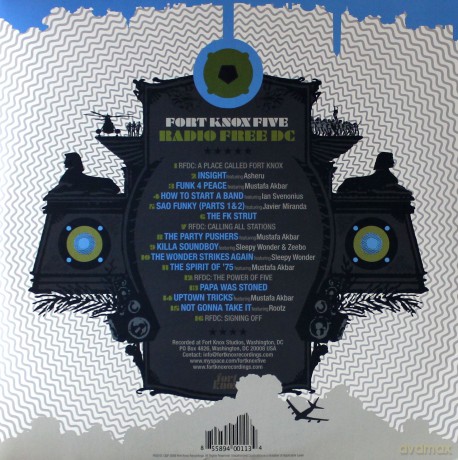 Fort Knox Five: Radio Free Dc [2xWinyl]