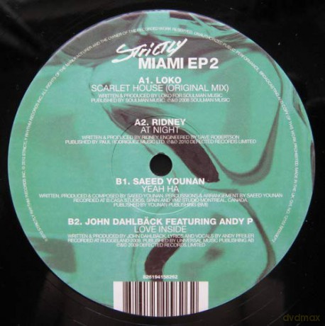Strictly Miami: 12 Samplers 2 [Winyl]