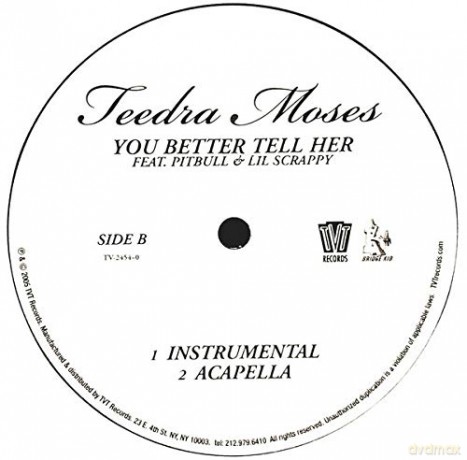 Teedra Moses: You Better Tell Her [Winyl]