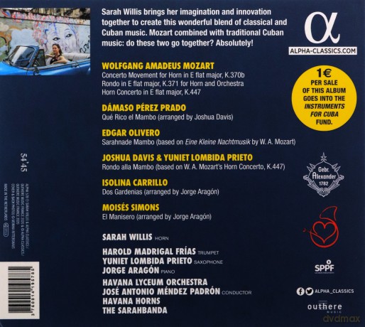 Sarah Willis: Mozart Y Mambo [CD]