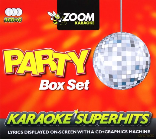 Zoom Karaoke: Party Superhits - Karaoke Pack [3CD]
