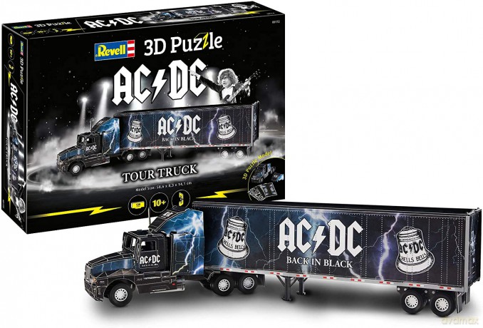 AC/DC Tour Truck 3D [PUZZLE]