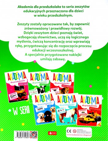 Akademia dla przedszkolaka. Zwierzęta na wsi [KSIĄŻKA]
