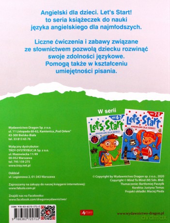 Angielski dla dzieci. Let's Start! Age 6-7 [KSIĄŻKA]