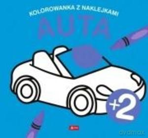Auta. Kolorowanka z naklejkami [KSIĄŻKA]