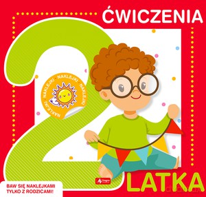 Ćwiczenia 2-latka z naklejkami [KSIĄŻKA]