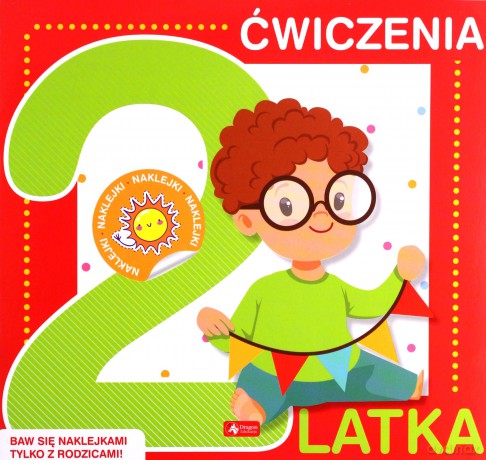 Ćwiczenia 2-latka z naklejkami [KSIĄŻKA]