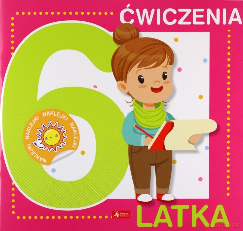 Ćwiczenia 6-latka z naklejkami [KSIĄŻKA]