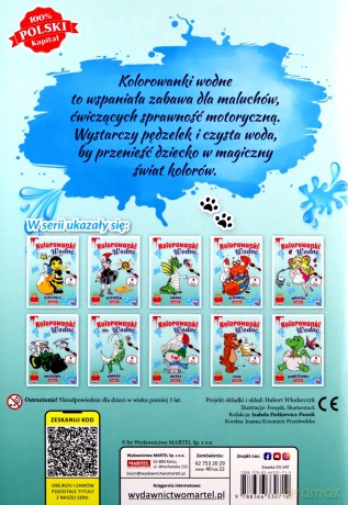 Kolorowanka wodna Kotki [KSIĄŻKA]