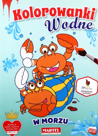 Kolorowanka wodna W morzu [KSIĄŻKA]