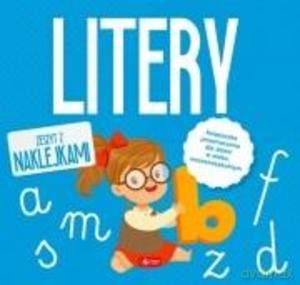 Litery z naklejkami [KSIĄŻKA]