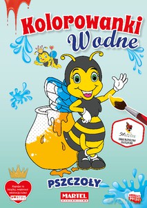 Pszczoły. Kolorowanka wodna - Hubert Włodarczyk [KSIĄŻKA]