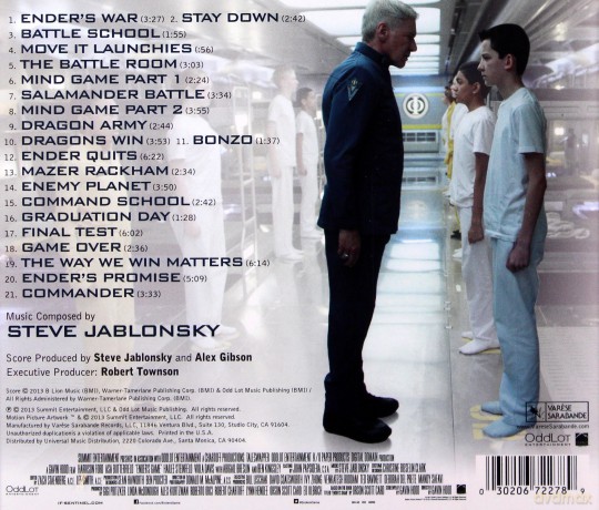 Enders Game soundtrack (Gra Endera) [CD]