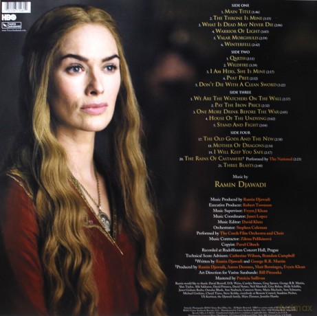 Game Of Thrones: Season 2 soundtrack (Gra o Tron) [2xWinyl]