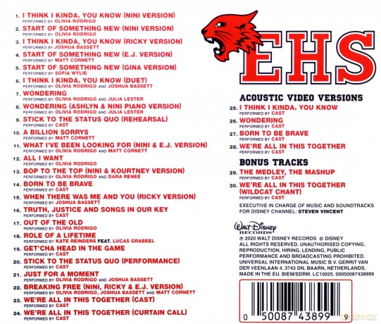 High School Musical soundtrack [CD]