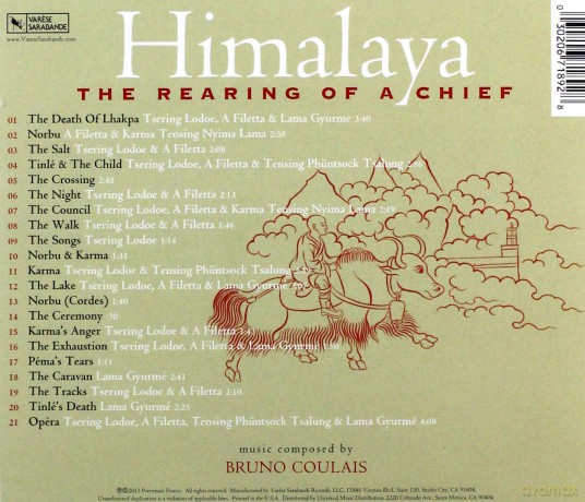 Himalaya: The Rearing Of A Chief soundtrack [CD]