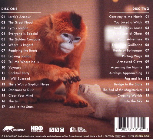 His Dark Materials soundtrack (Mroczne materie) (Lorne Balfe) [2CD]