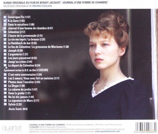 Journal DUne Femme De Chambre soundtrack (Bruno Coulais) [CD]