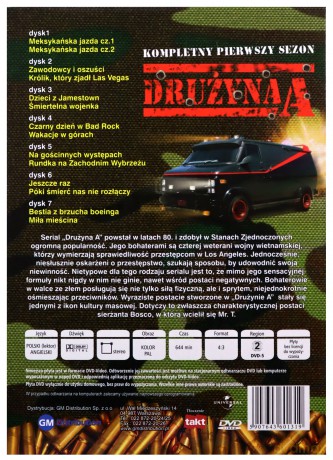 Drużyna A sezon 1 [BOX] [7DVD]