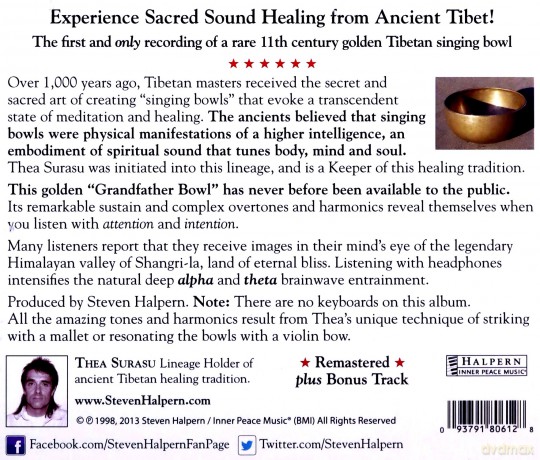 Thea Surasu: Singing Bowls Of Shangri-La (Remastered) [CD]
