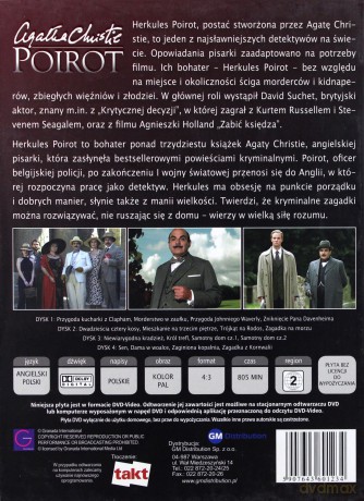 Poirot Sezon 1 [BOX] [4DVD]