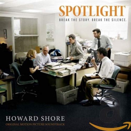 Spotlight soundtrack (Howard Shore) [CD]