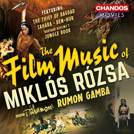 The Film Music Of Miklos Rozsa soundtrack (BBC Pogamba) [CD]