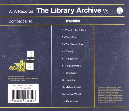 Ata Records: The Library Archive. Vol. 1 [CD]