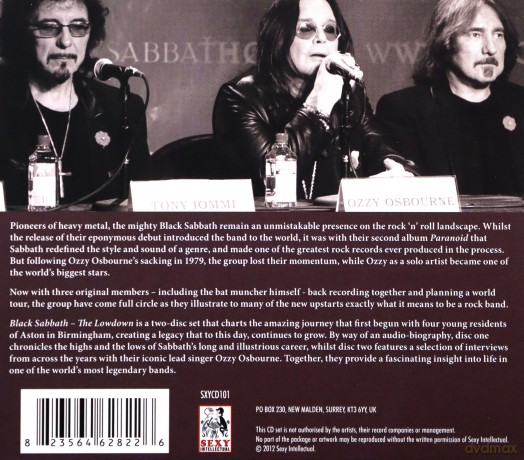 Black Sabbath: The Lowdown [CD]