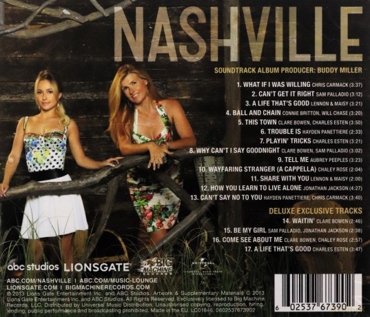 The Music Of Nashville - Season 2 Vol 1 soundtrack [CD]